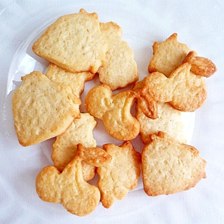 卵白で作る　サクほろクッキー